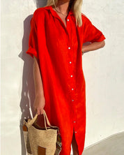 Mila | Stijlvolle Chic Zomerjurk - Perfect voor Zomerse Elegantie