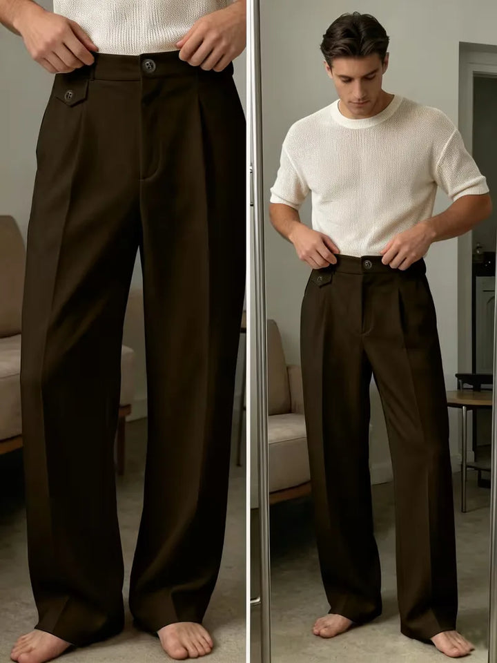 Pantalons met rechte pijpen
