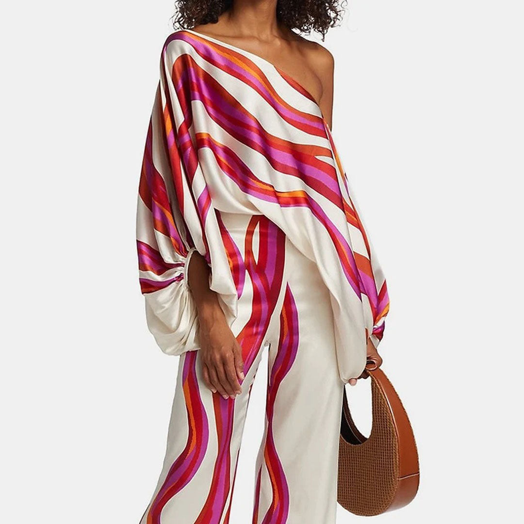 Lotte | Luxe Satijnen Dames Set