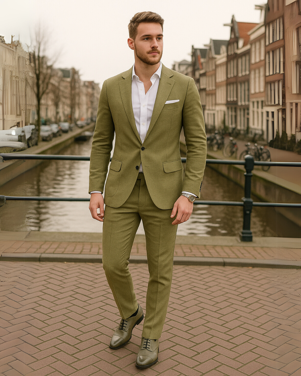 Linnen_outfit_heren_groen_leren_schoenen.png