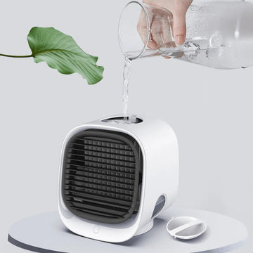 Draagbare air conditioner met USB