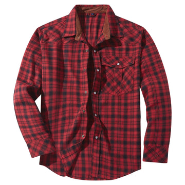 Casual overhemden met plaid patroon