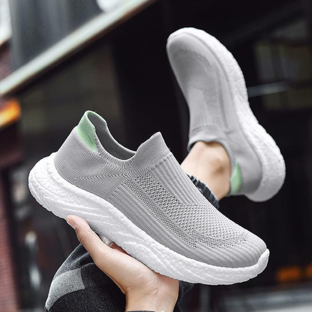 Ademende orthopedische gebreide instappers voor sport in de kleur 36 voor dames in stijl geschikt voor alle seizoenen.