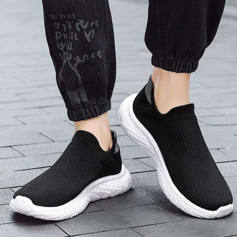 Ademende orthopedische gebreide instappers voor sport in de kleur 36 voor dames in stijl geschikt voor alle seizoenen.