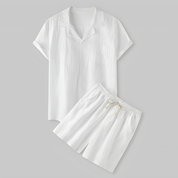 Andrew | Zomerset Heren in de kleur Wit voor heren in stijl ideaal voor de zomer.