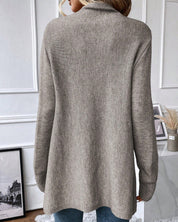 Anita | Effen winter vest in de kleur Bruin voor dames in stijl ideaal voor de herfst.