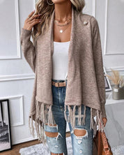 Anita | Effen winter vest in de kleur Bruin voor dames in stijl ideaal voor de herfst.