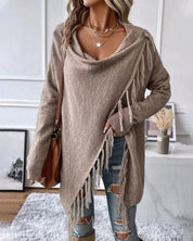 Anita | Effen winter vest in de kleur Bruin voor dames in stijl ideaal voor de herfst.