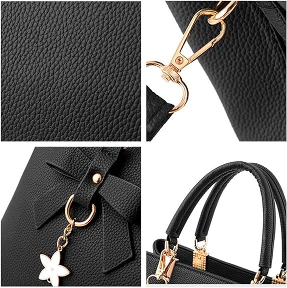 Anna Crossbody Tas | Leuk & Charmant in de kleur Donkerroze voor dames in stijl geschikt voor alle seizoenen.