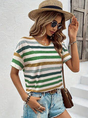 Stijlvol Gestreept Dames T-shirt - Anouk