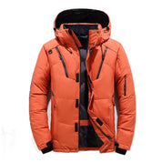 Avalanche Winter Parka in de kleur Oranje voor heren in Outdoor stijl ideaal voor de winter