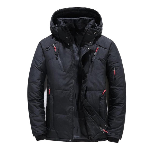 Avalanche Winter Parka in de kleur Zwart voor heren in Outdoor stijl ideaal voor de winter
