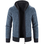 Bas | Luxe Gebreid Vest in de kleur Blauw voor heren in Smart-casual stijl ideaal voor de herfst.