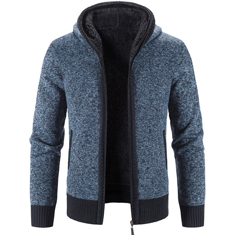 Bas | Luxe Gebreid Vest in de kleur Blauw voor heren in Smart-casual stijl ideaal voor de herfst.