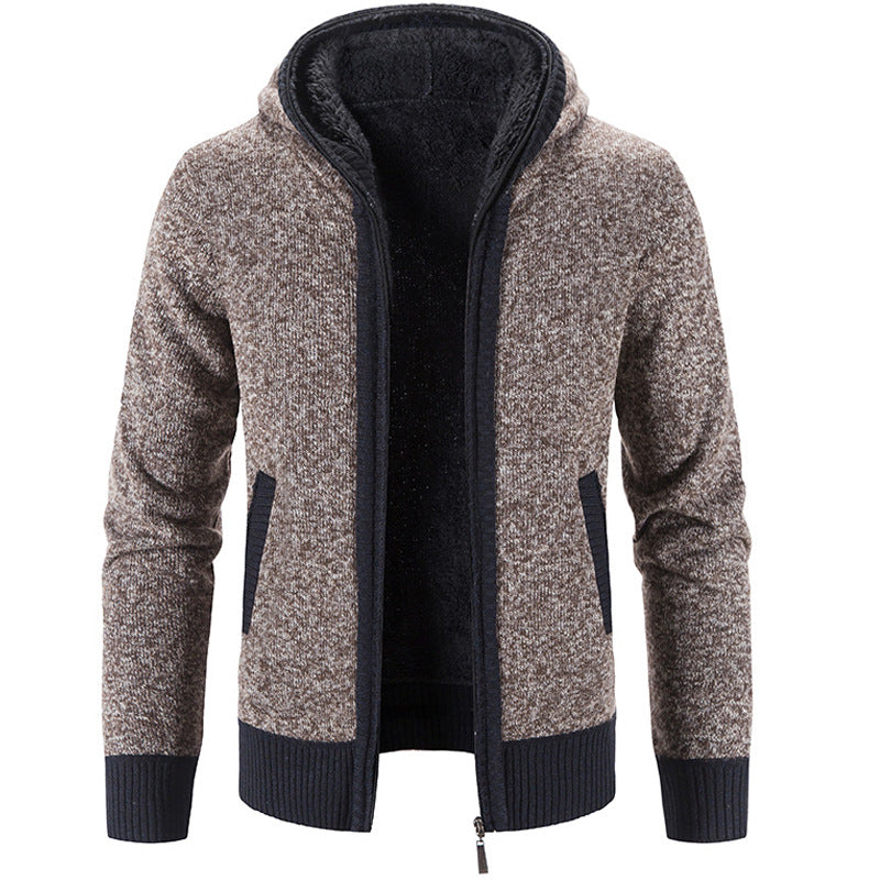 Bas | Luxe Gebreid Vest in de kleur Bruin voor heren in Smart-casual stijl ideaal voor de herfst.