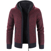Bas | Luxe Gebreid Vest in de kleur Rood voor heren in Smart-casual stijl ideaal voor de herfst.