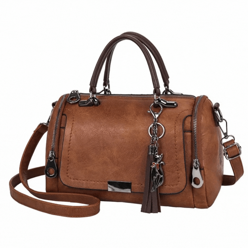 Bea Crossbody Tas | Charmant & Veelzijdig in de kleur Bruin voor dames in stijl geschikt voor alle seizoenen.