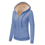 Bente | Elegant Dames Sweatshirt met Koordjes in de kleur Rood voor dames in Casual stijl geschikt voor alle seizoenen.