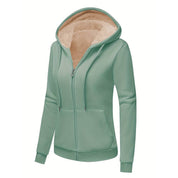 Bente | Elegant Dames Sweatshirt met Koordjes in de kleur Rood voor dames in Casual stijl geschikt voor alle seizoenen.