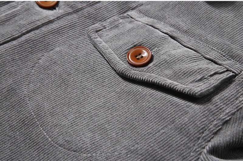 Emery | Trendy fur-lined corduroy jacket afbeelding 5