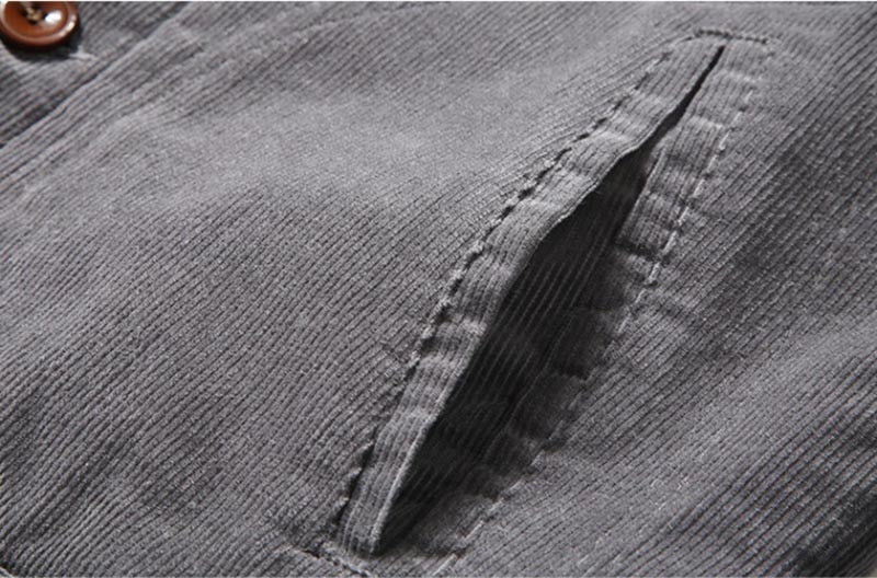 Emery | Trendy fur-lined corduroy jacket afbeelding 6