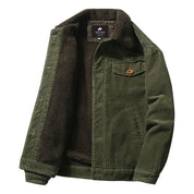 Emery | Trendy fur-lined corduroy jacket afbeelding 9