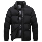 Boss | winterjas met kraag voor heren in de kleur Zwart voor heren in stijl ideaal voor de winter