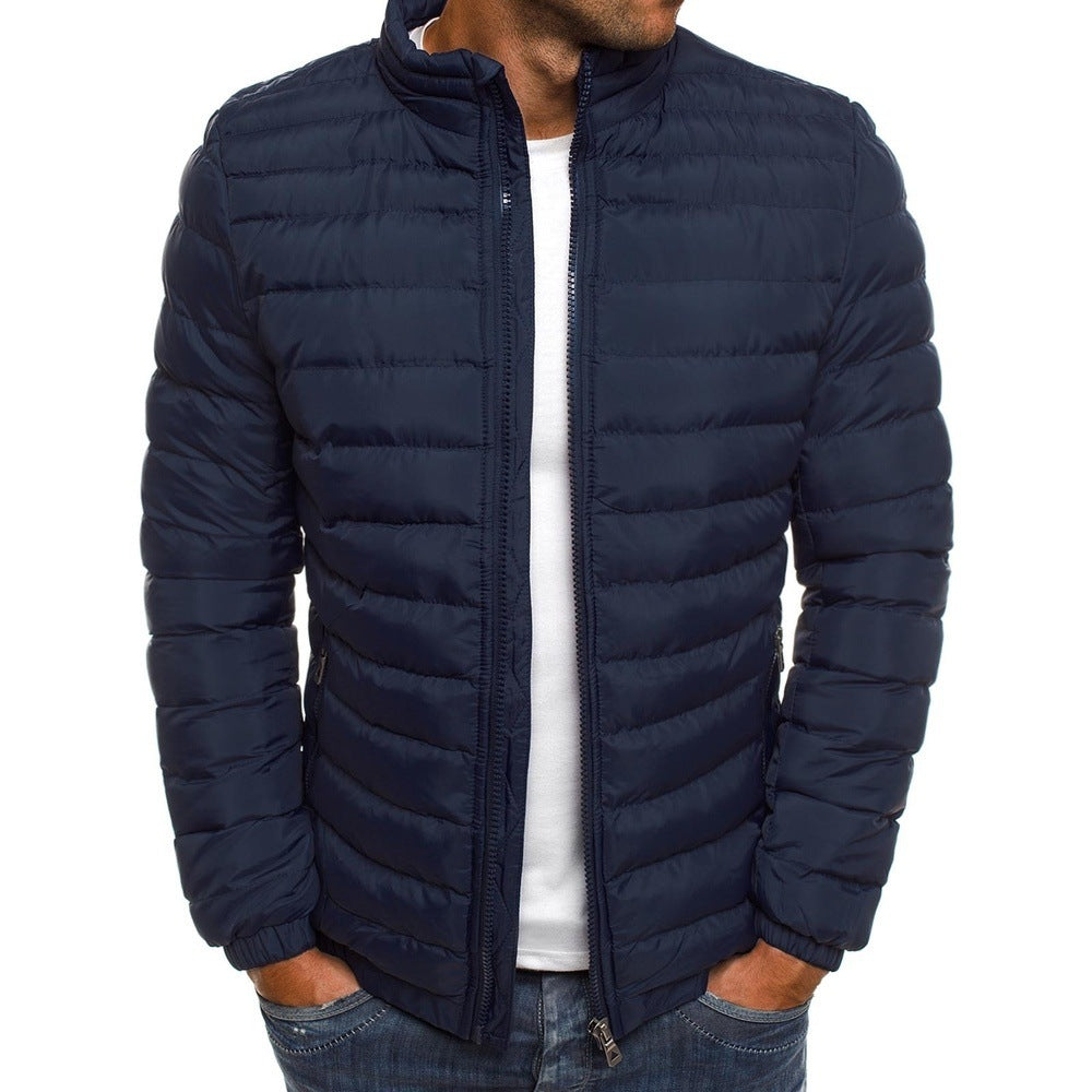 Bryan | Stijlvolle luxueze donsjas in de kleur Zwart voor heren in stijl ideaal voor de herfst.