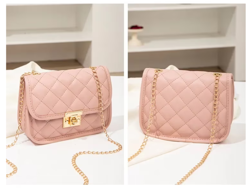 Camille Gewatteerde Telefoontas | Casual & Trendy in de kleur Wit voor dames in stijl geschikt voor alle seizoenen.