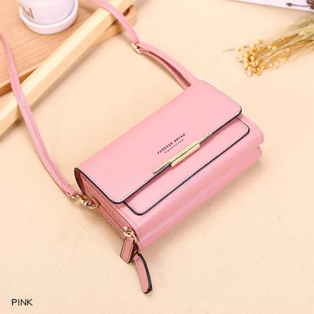 Cara Crossbody Tas | Multifunctioneel & Stijlvol in de kleur Zwart voor dames in stijl geschikt voor alle seizoenen.