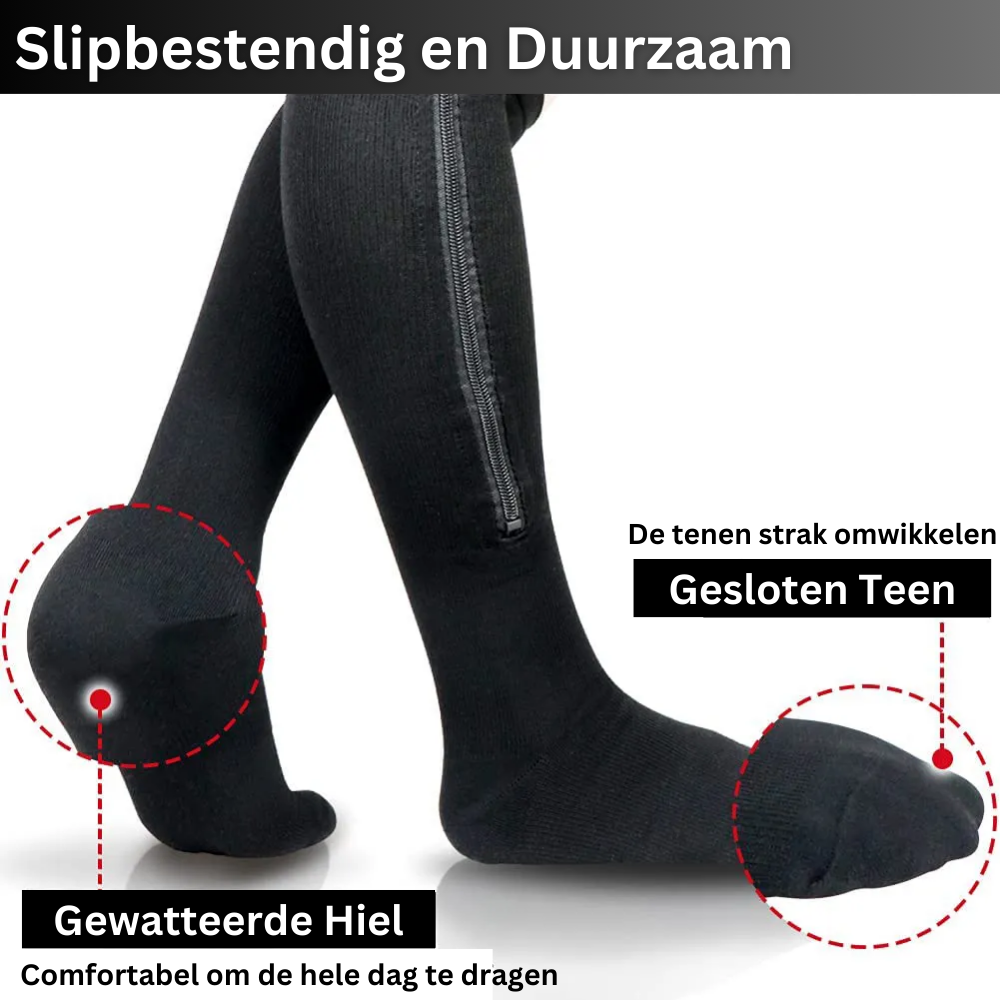 Comfortabele compressiekousen in de kleur S-M (35-40) voor dames in stijl geschikt voor alle seizoenen.