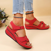 Comfortabele orthopedische sandalen met sleehak in de kleur 35 voor dames in stijl ideaal voor de zomer.