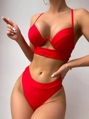 Danique | Stijlvolle & sexy bikini in de kleur Zwart voor dames in Beach stijl ideaal voor de zomer.