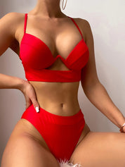 Danique | Stijlvolle & sexy bikini in de kleur Zwart voor dames in Beach stijl ideaal voor de zomer.