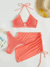 Dante | Comfortabele & trendy bikini set in de kleur Groen voor dames in Beach stijl ideaal voor de zomer.