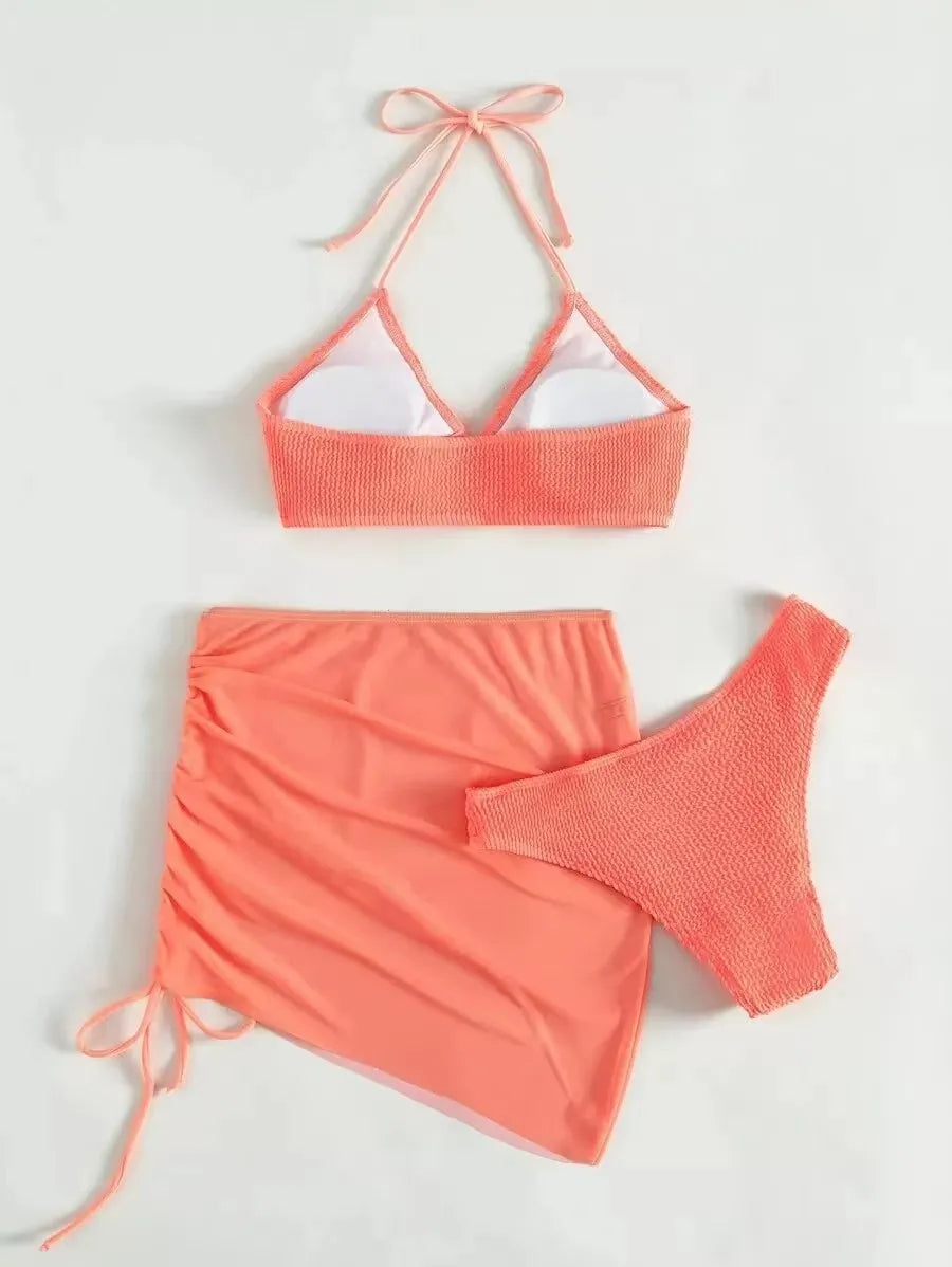 Dante | Comfortabele & trendy bikini set in de kleur Groen voor dames in Beach stijl ideaal voor de zomer.