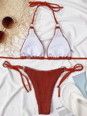 Dante | Sexy & stijlvolle bikini in de kleur Zwart voor dames in Beach stijl ideaal voor de zomer.