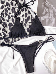 Dante | Sexy & stijlvolle bikini in de kleur Zwart voor dames in Beach stijl ideaal voor de zomer.