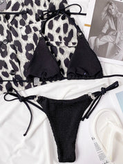 Dante | Sexy & stijlvolle bikini in de kleur Zwart voor dames in Beach stijl ideaal voor de zomer.