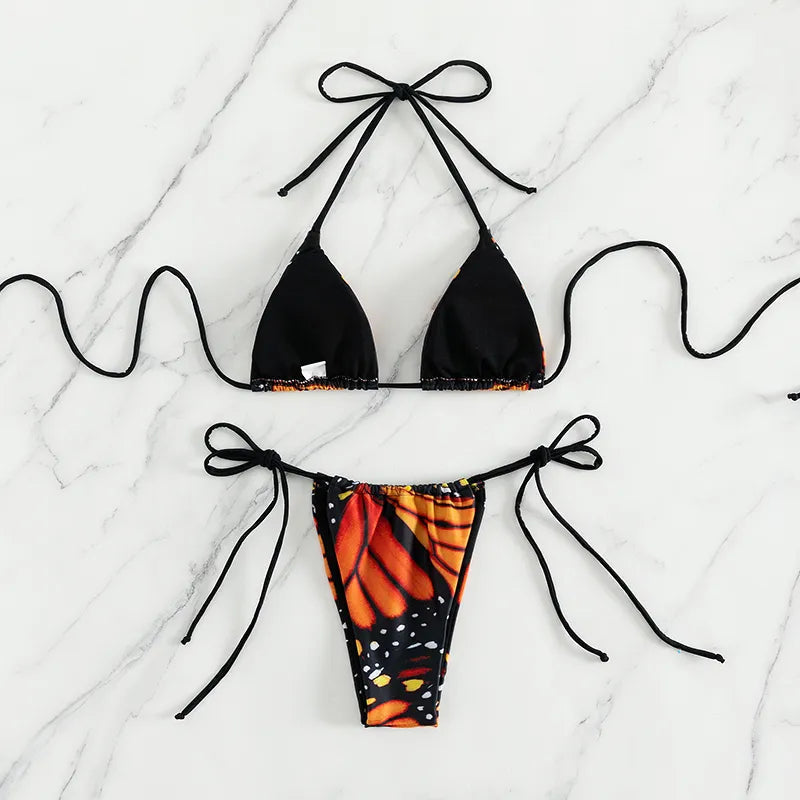 Dante | Sexy & trendy bikini in de kleur Rood voor dames in Beach stijl ideaal voor de zomer.