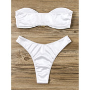 Dante | Sexy & trendy strapless bikini in de kleur Neon voor dames in Beach stijl ideaal voor de zomer.