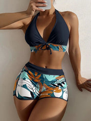 Dante | Sportieve & trendy strandbikini in de kleur Zwart voor dames in Beach stijl ideaal voor de zomer.