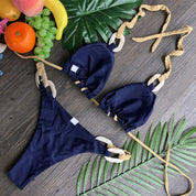 Dante | Stijlvolle & sexy bikini in de kleur Hemelsblauw voor dames in Beach stijl ideaal voor de zomer.