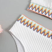 Dante | Stijlvolle & sexy fleur bikini in de kleur Wit voor dames in Beach stijl ideaal voor de zomer.