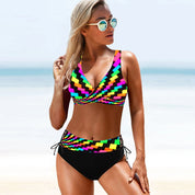 Dante | Trendy & sexy bikini in de kleur Gemengde kleur 1 voor dames in Beach stijl ideaal voor de zomer.