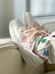 Darius | Skate schoenen in de kleur Crème voor heren in Streetwear stijl ideaal voor de winter