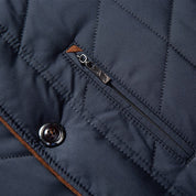 Devan | Armanian Jacket voor heren in de kleur Marineblauw voor heren in stijl ideaal voor de winter