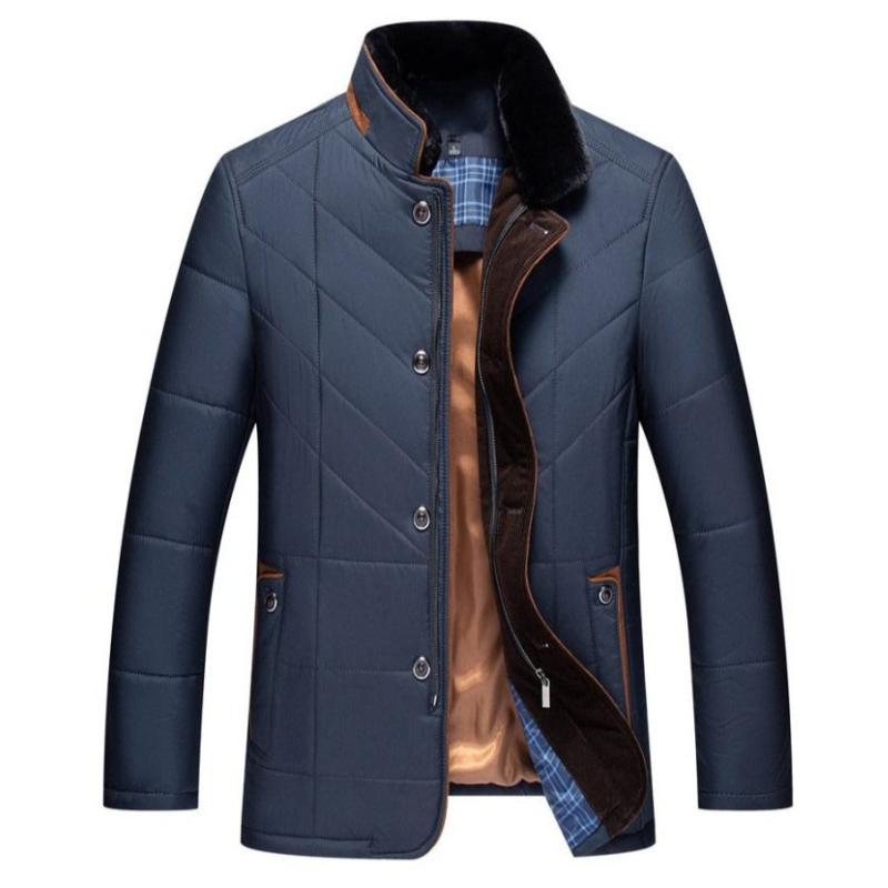 Devan | Armanian Jacket voor heren in de kleur Marineblauw voor heren in stijl ideaal voor de winter