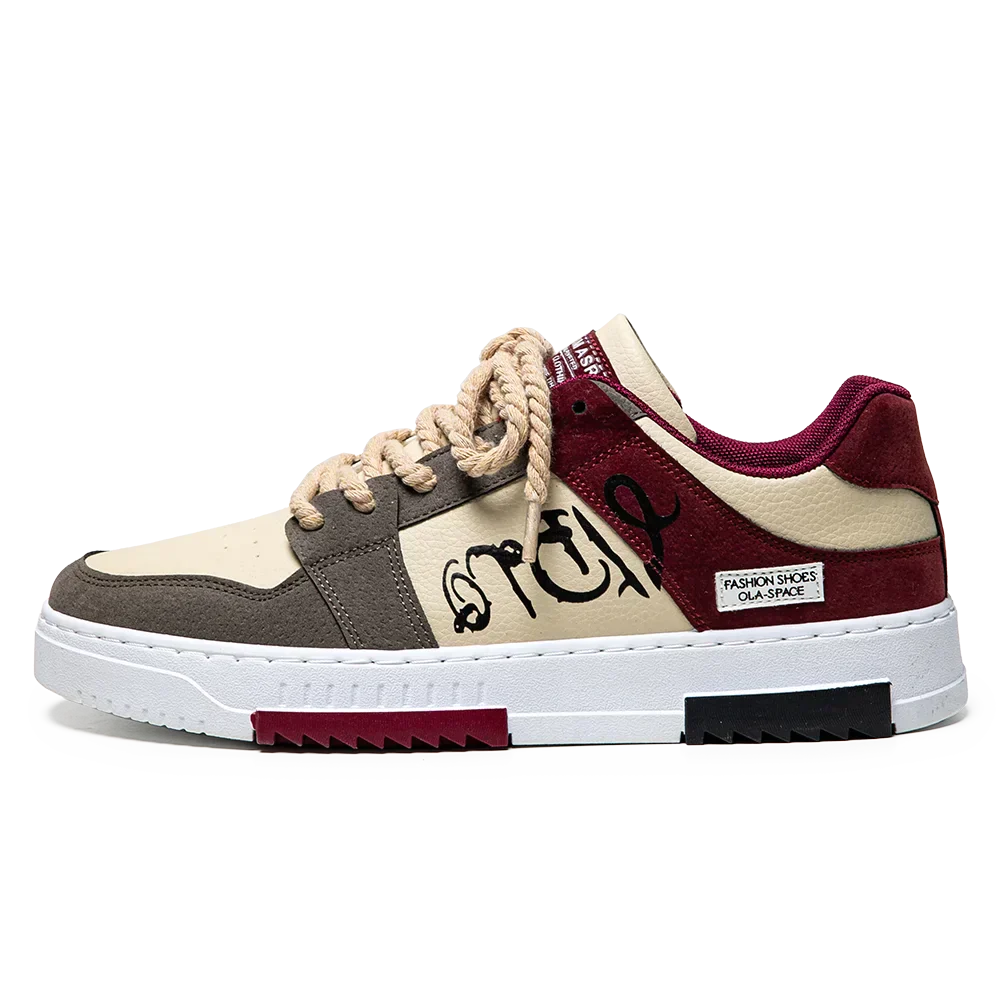 Dex | Stijlvolle herensneakers in de kleur Bruin voor heren in stijl geschikt voor alle seizoenen.