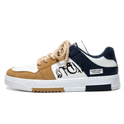 Dex | Stijlvolle herensneakers in de kleur Crème voor heren in stijl geschikt voor alle seizoenen.